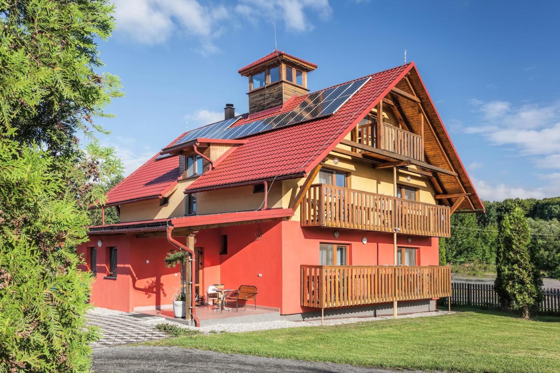 Wellness & Restaurant U Fandy Hotell Lhotka  Exteriör bild