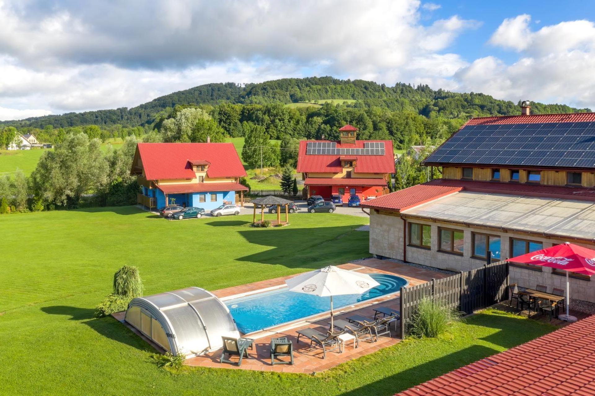 Wellness & Restaurant U Fandy Hotell Lhotka  Exteriör bild