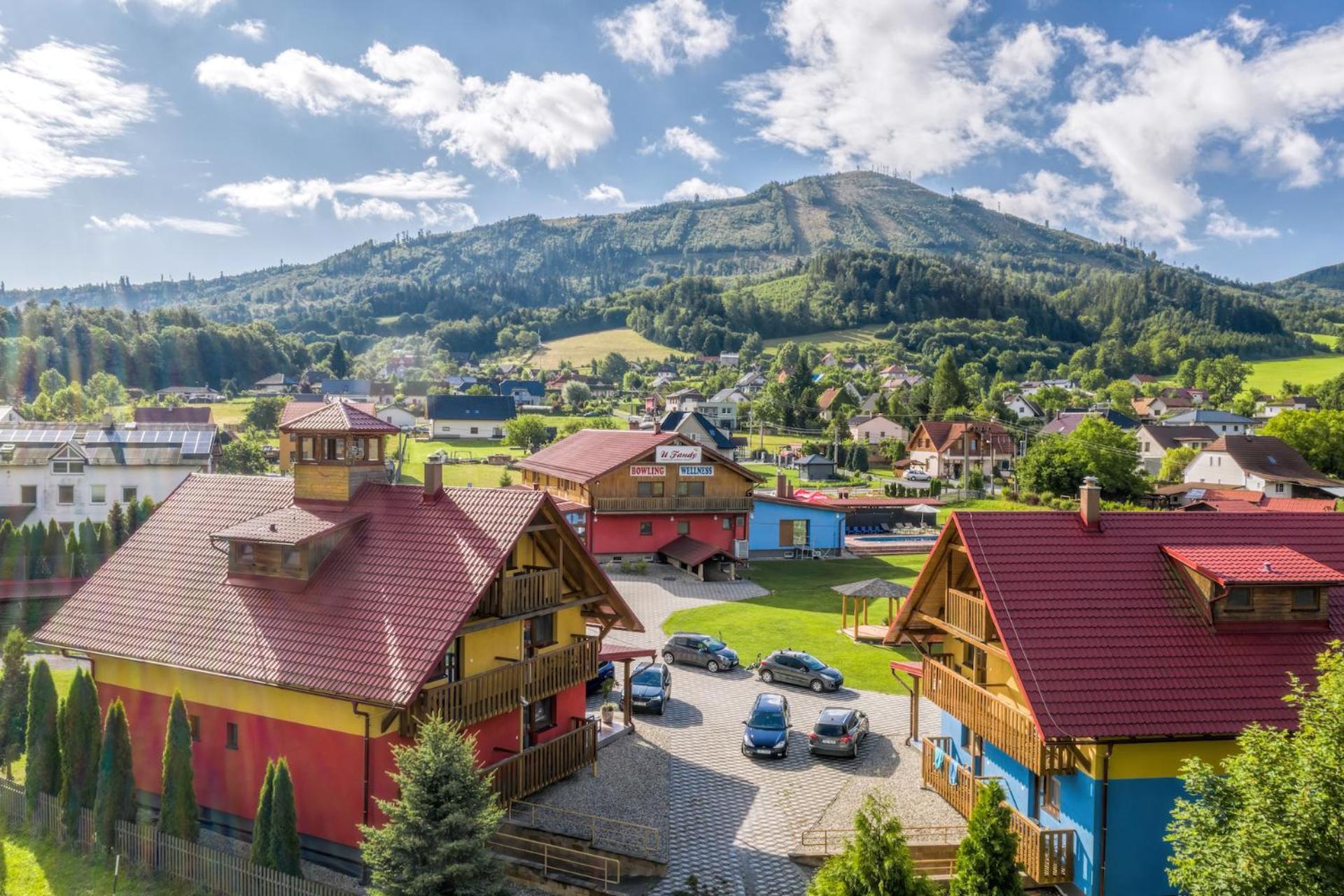 Wellness & Restaurant U Fandy Hotell Lhotka  Exteriör bild