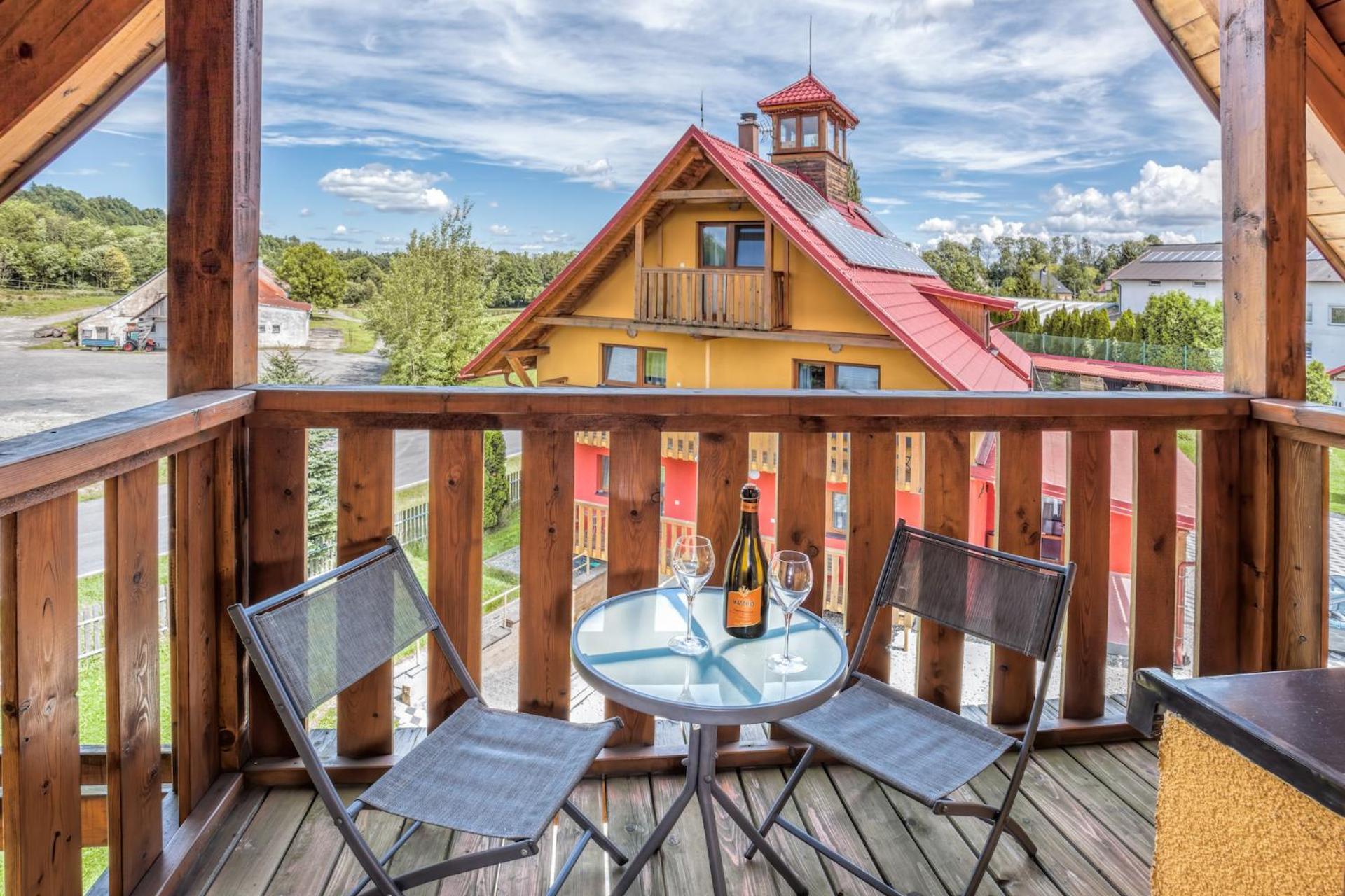 Wellness & Restaurant U Fandy Hotell Lhotka  Exteriör bild