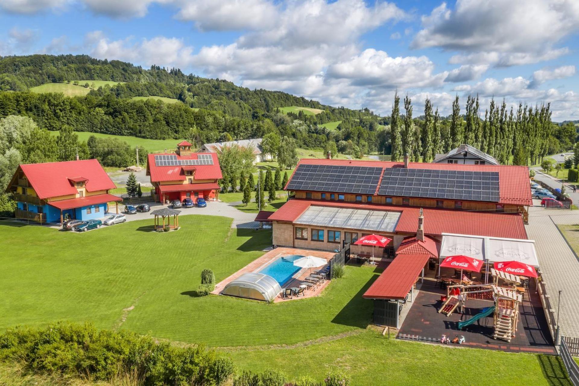 Wellness & Restaurant U Fandy Hotell Lhotka  Exteriör bild